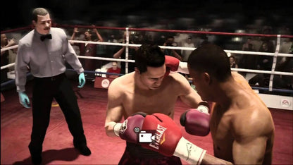 Fight Night Champion PlayStation 3 boxing sports video game featuring cinematic story-driven Champion Mode authentic physics-based gameplay and deep online multiplayer career gameplay screenshot