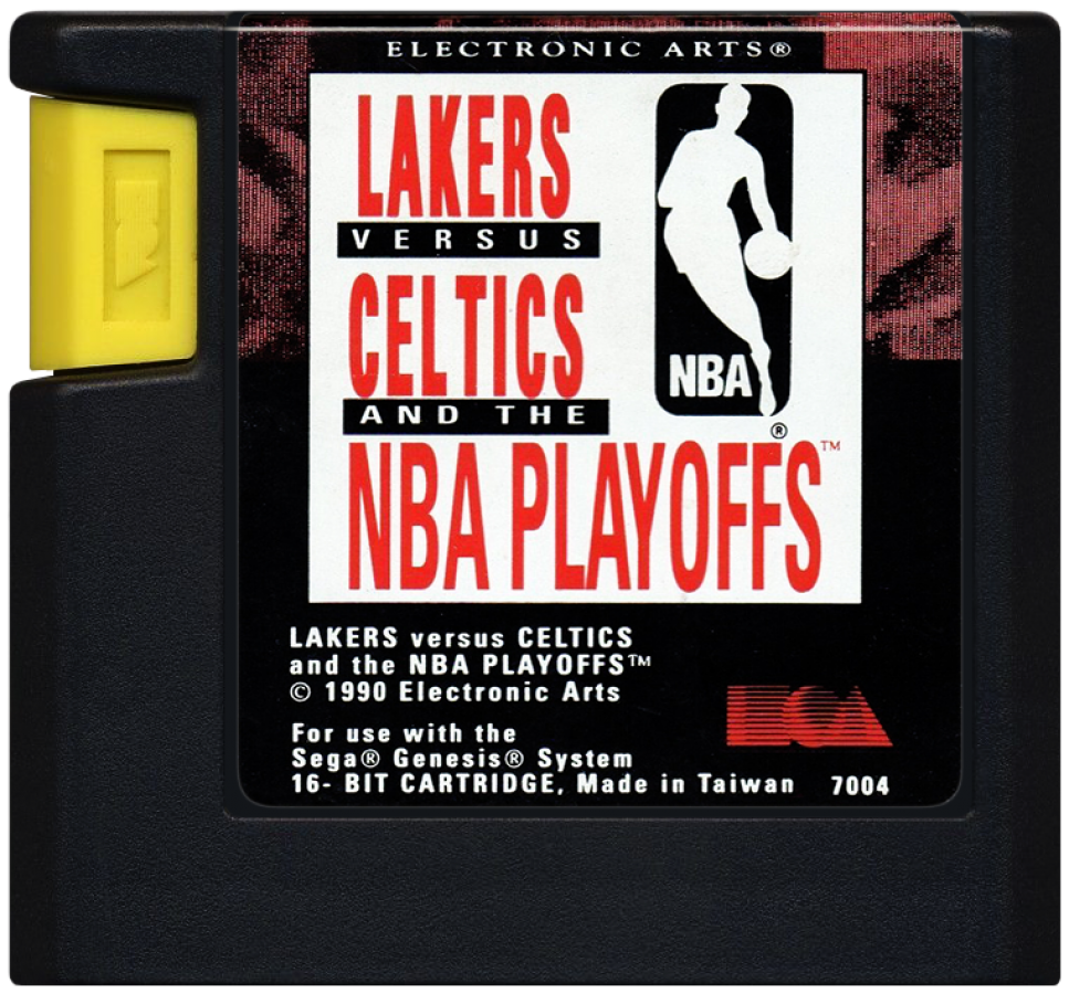 Lakers vs. Celtics and the NBA Playoffs cartridge for Sega Genesis (GEN) video game