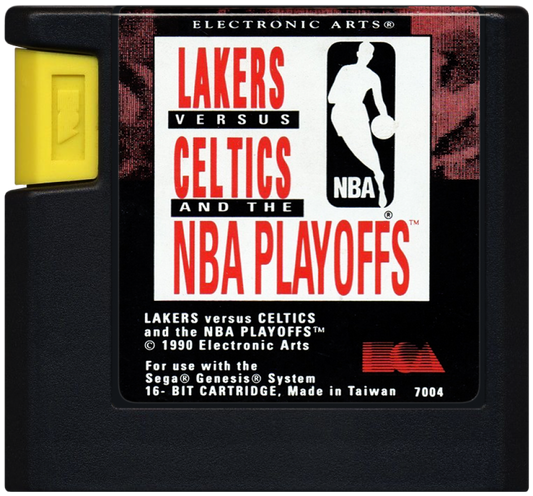Lakers vs. Celtics and the NBA Playoffs cartridge for Sega Genesis (GEN) video game