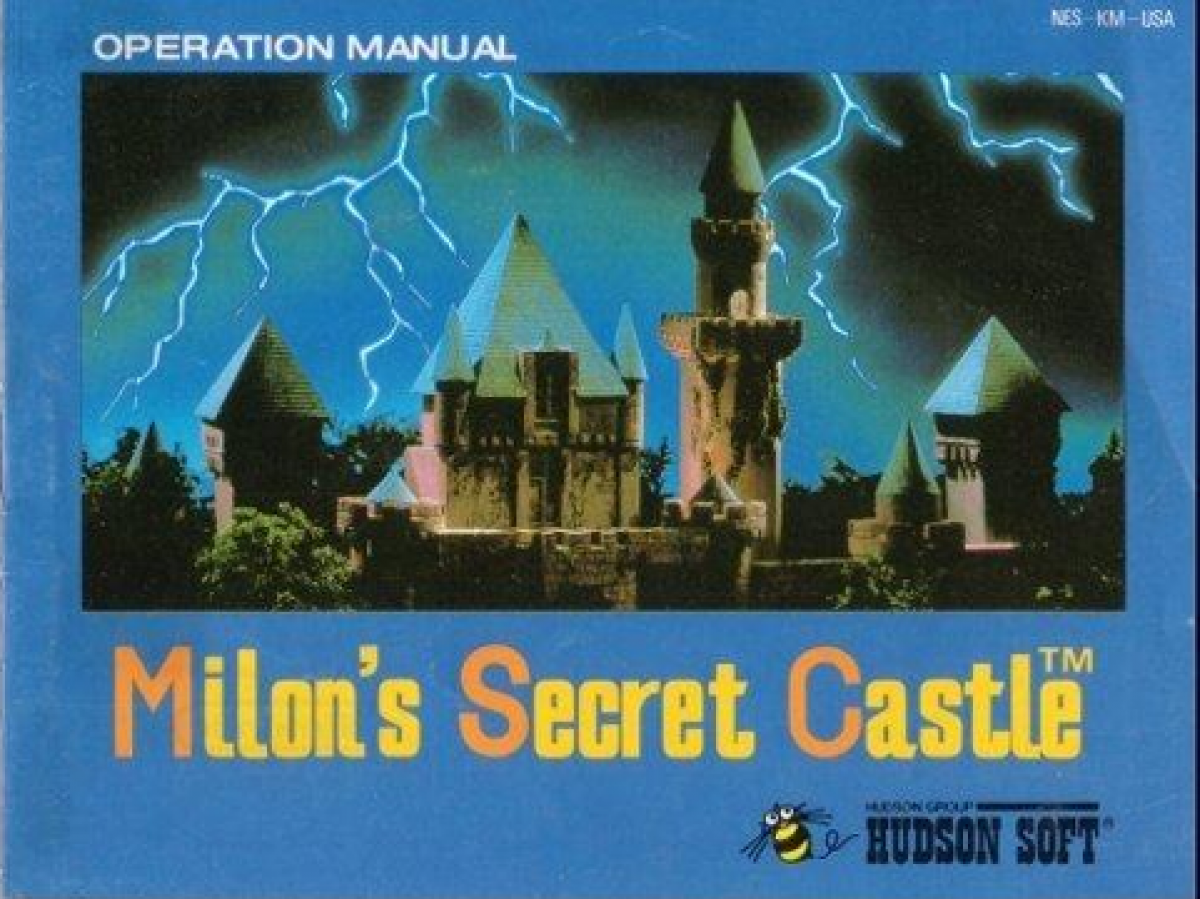 Milon's Secret Castle Nintendo Entertainment System NES for retro video game enthusiasts featuring action platforming gameplay fantasy castle exploration hidden secrets bubble shooting mechanics challenging levels classic 8 bit adventure and collectible gaming appeal manual booklet