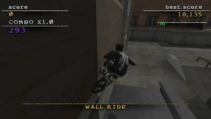 Matt Hoffman’s Pro BMX 2 GameCube GC video game, extreme sports, BMX racing and tricks, multiplayer, action sports gameplay, Nintendo GameCube title gameplay screenshot