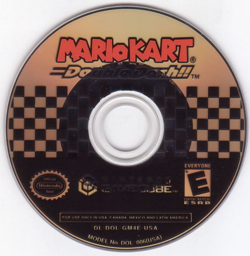 Mario Kart: Double Dash!! [Special Edition with Bonus Disc] disc for GameCube (GC) kart racing video game