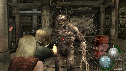 Resident Evil 4 gameplay for PlayStation 4 (PS4) video game.