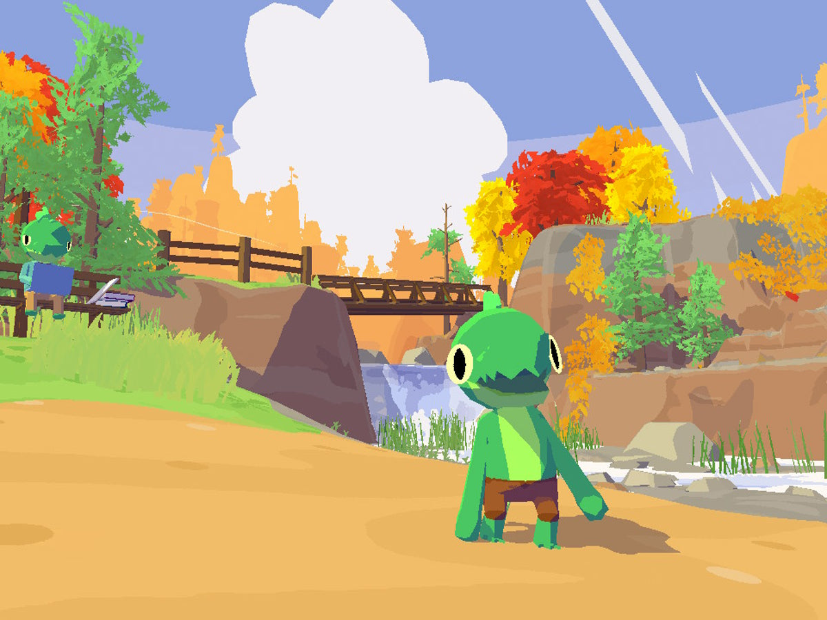 Lil Gator Game PAL Nintendo Switch NS for family friendly action adventure video game fans featuring adorable animal characters colorful island exploration climbing gliding swimming crafting collectibles playful quests and relaxing open world gameplay charming visuals and PAL region Nintendo Switch gaming collectible appeal gameplay