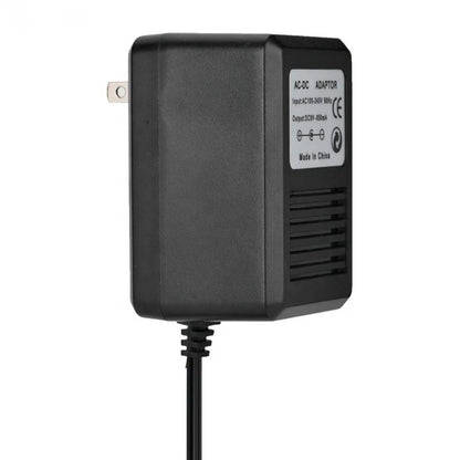 XYAB brand 3-in-1 power adapter compatible with Sega Genesis, Nintendo NES, and Super Nintendo SNES consoles providing reliable AC power