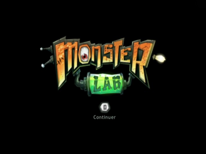 Monster Lab – Nintendo Wii (Wii) action-adventure role-playing video game title screen
