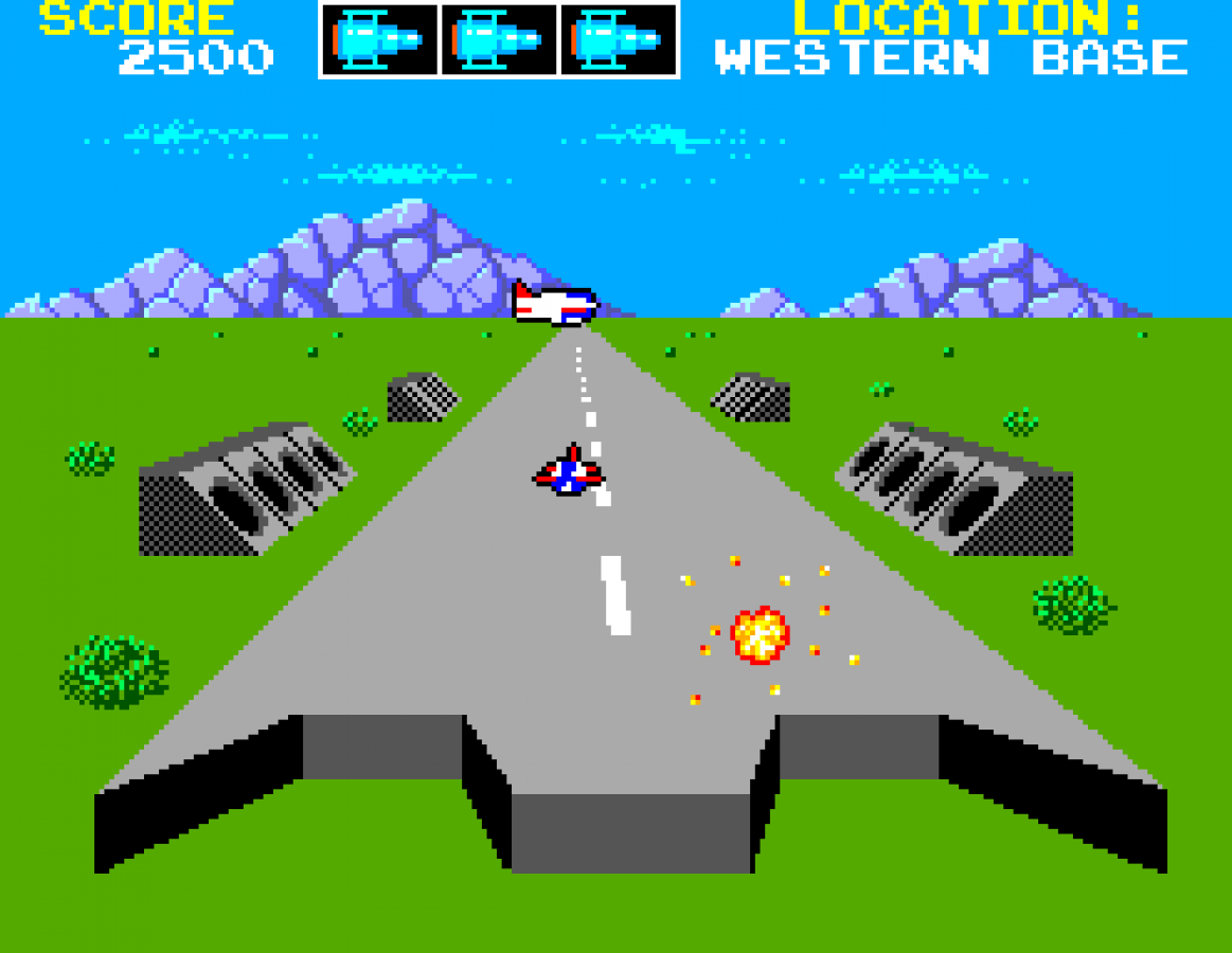 Missile Defense 3-D Sega Master System SMS for arcade shooting video game fans featuring 3D missile defense gameplay enemy attacks target tracking defensive weapons strategic shooting challenging stages and classic Sega Master System gameplay collectible retro gaming appeal gameplay