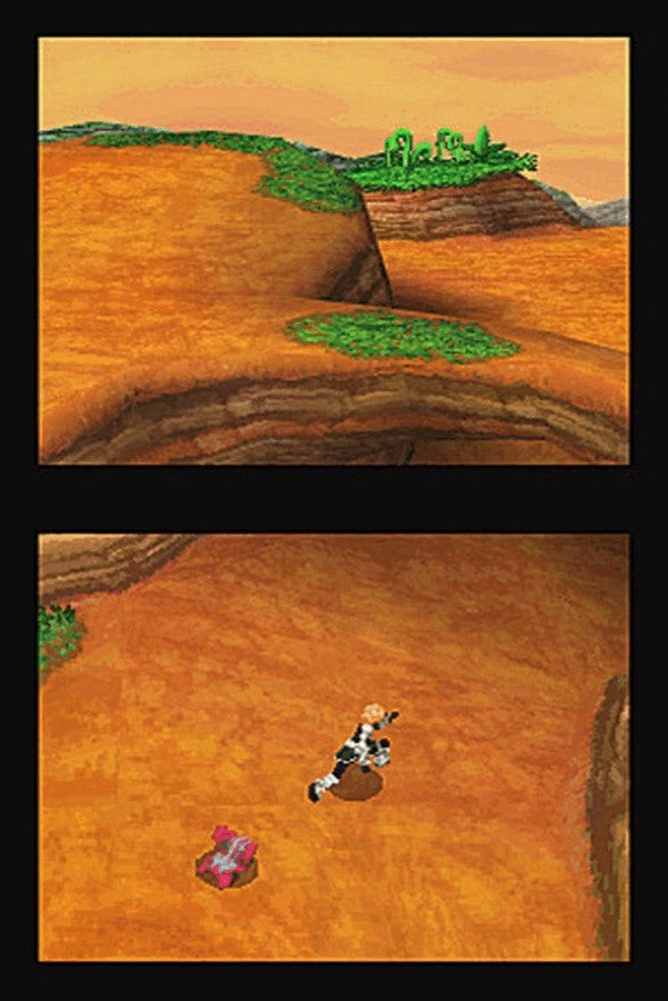Spectrobes [Collector's Edition][CIB] for Nintendo DS (DS) featuring an action adventure where you excavate fossils revive powerful Spectrobes and battle the Krawl across alien planets; train evolve and customize your team using the DS touch controls in this complete in box collector's edition release gameplay screenshot