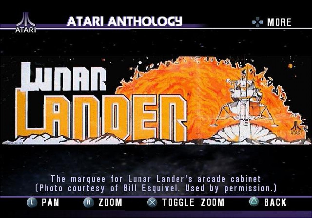 Atari Anthology PlayStation 2 PS2 video game, classic arcade and console game compilation, retro Atari titles collection, console title gameplay