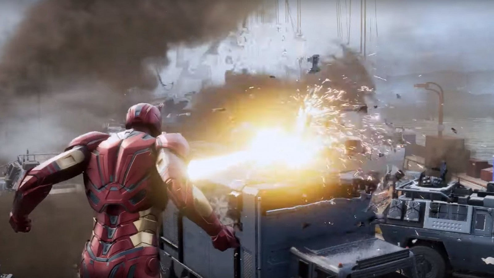 Marvel Avengers Steelbook Edition Xbox One action adventure superhero game Marvel Comics Avengers team Iron Man Captain America Thor Hulk Black Widow cooperative gameplay campaign story driven live service loot progression Square Enix Crystal Dynamics Xbox One game disc steelbook collector edition bonus content digital extras cosmic threat superhero combat gameplay 