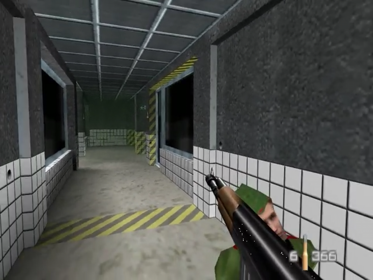 007 GoldenEye gameplay for Nintendo 64 (N64) video game