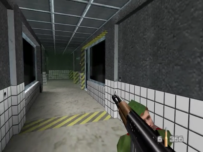 007 GoldenEye gameplay for Nintendo 64 (N64) video game