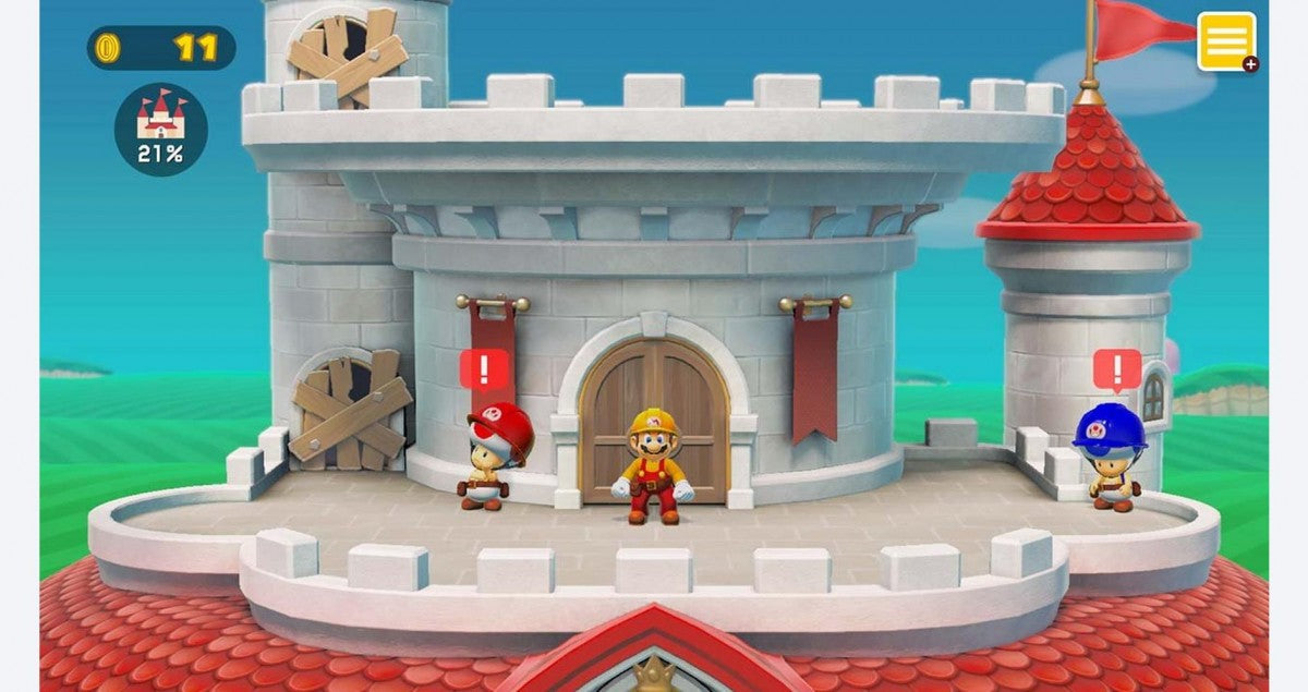 Super Mario Maker 2 gameplay image for Nintendo Switch NS video game
