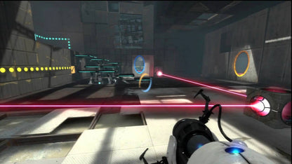 retro Portal 2 Greatest Hits PlayStation 3 PS3 cover art collectible puzzle platformer Valve game authentic classic gaming gameplay