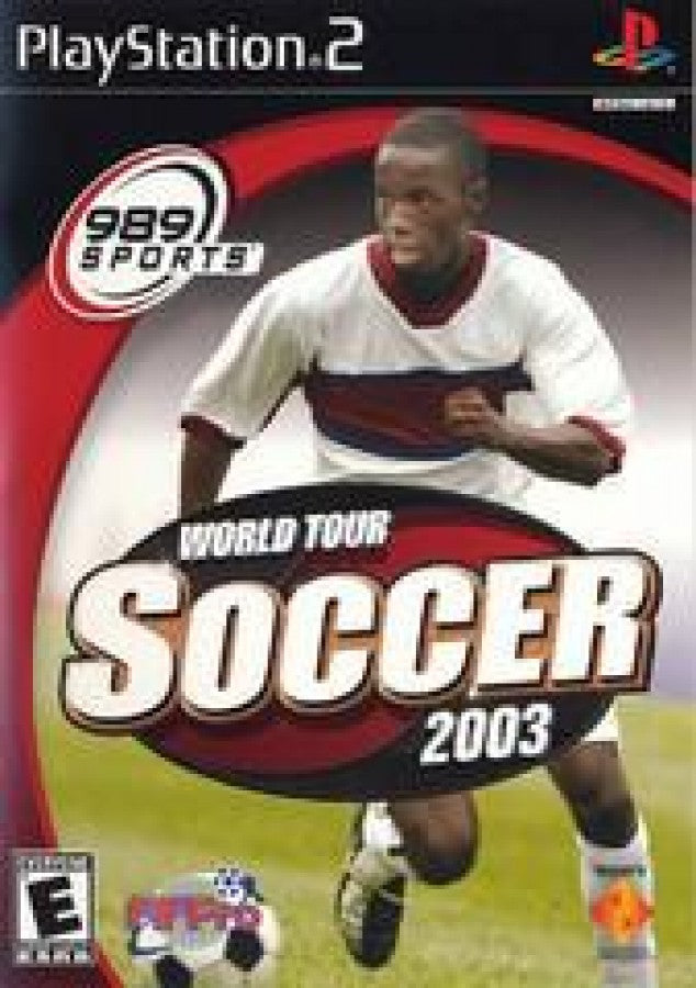 World Tour Soccer 2003 cover art for PlayStation 2 (PS2) video game