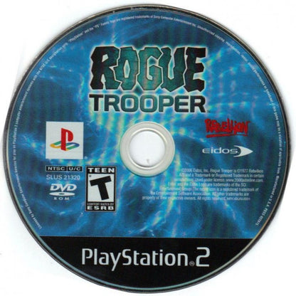Rogue Trooper PlayStation 2 PS2 retro video game tactical shooter disc (2006)
