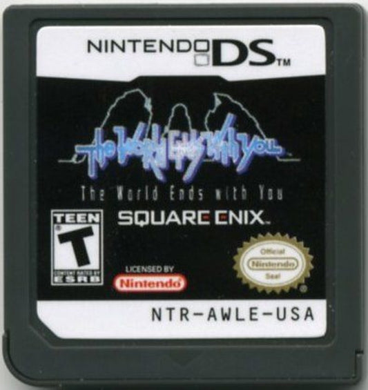 The World Ends With You cartridge for Nintendo DS (DS) action role-playing video game