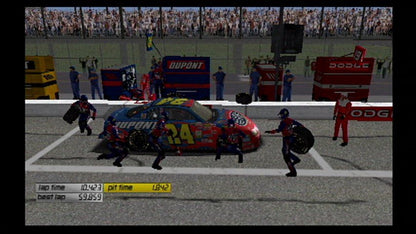 NASCAR Thunder 2003 gameplay for GameCube (GC) sports racing video game
