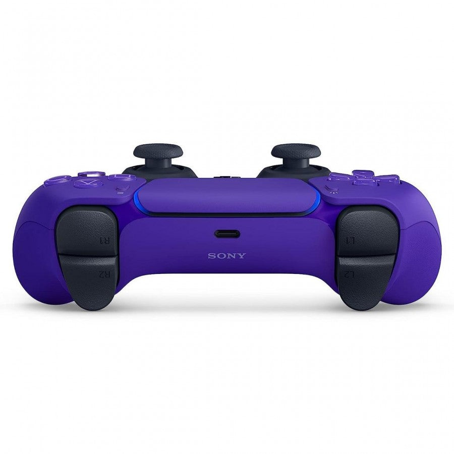 Galactic Purple DualSense Wireless Controller PlayStation 5 PS5 for gaming enthusiasts featuring vibrant purple finish immersive haptic feedback adaptive trigger technology ergonomic controller design wireless connectivity responsive controls and collectible gaming appeal top 