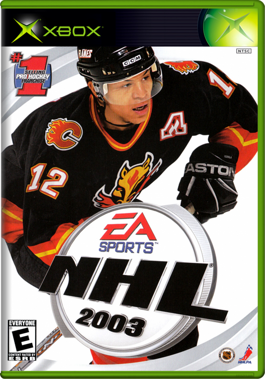 NHL 2003 cover art for Xbox (XBOX) video game 