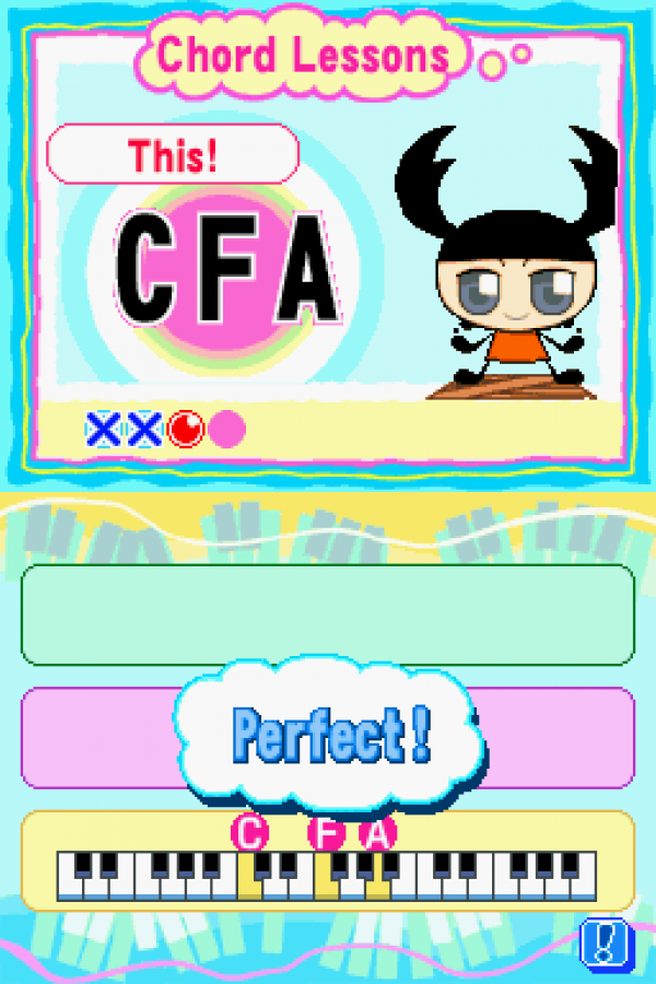 Rhythm ’n Notes Nintendo DS music training game focused on rhythm practice and ear-training exercises for learning notes and timing gameplay