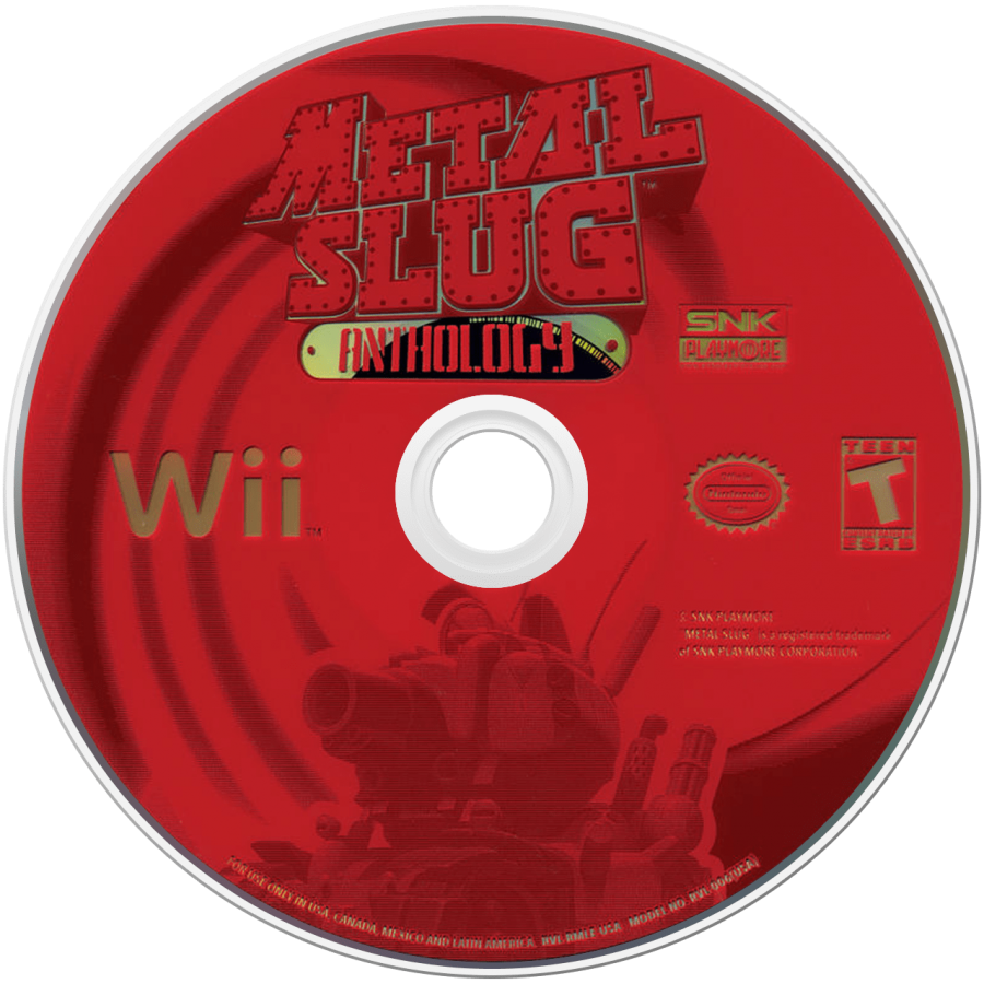 Metal Slug Anthology – Nintendo Wii (Wii) run and gun arcade shooter video game disc