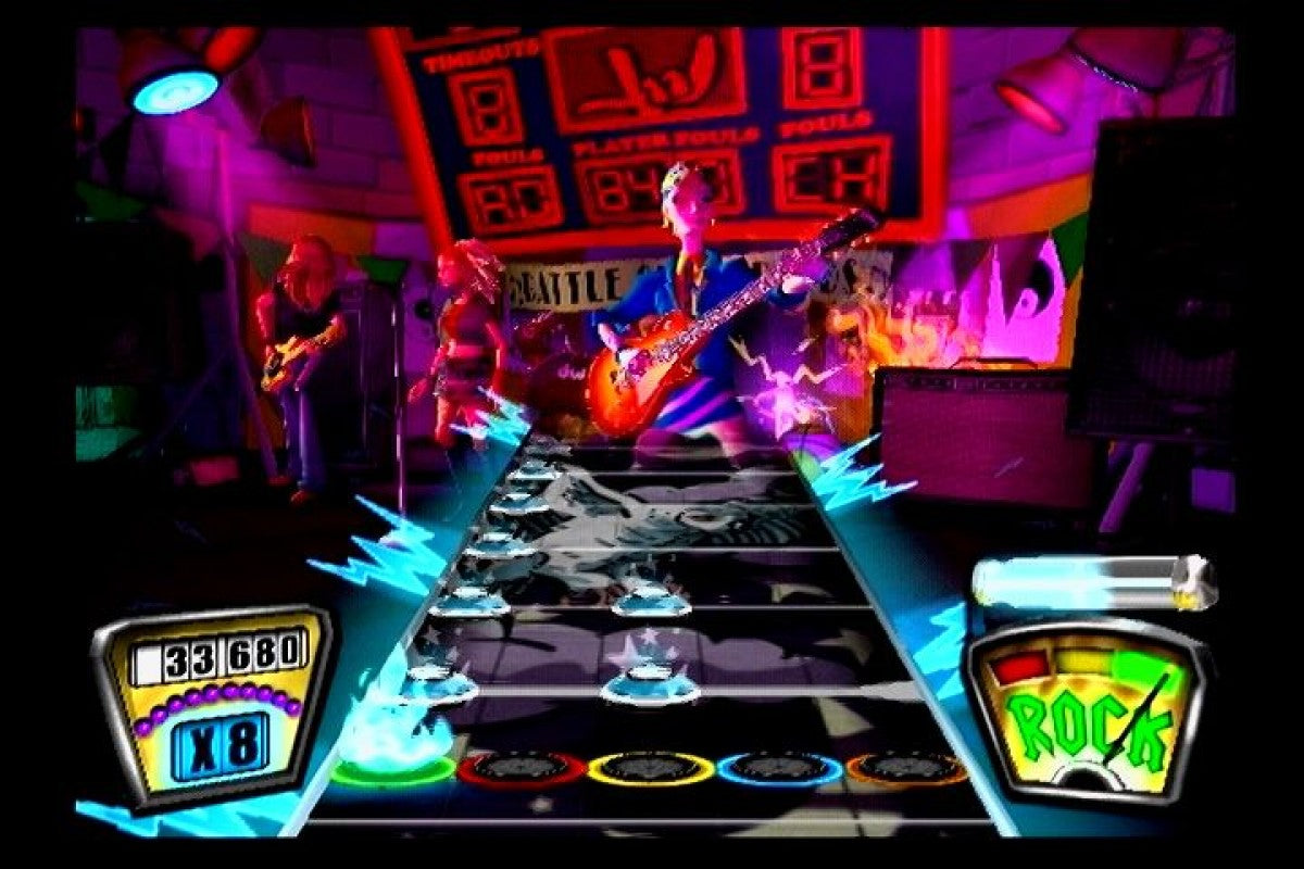 Guitar Hero: Encore Rocks the 80's gameplay for PlayStation 2 (PS2) video game