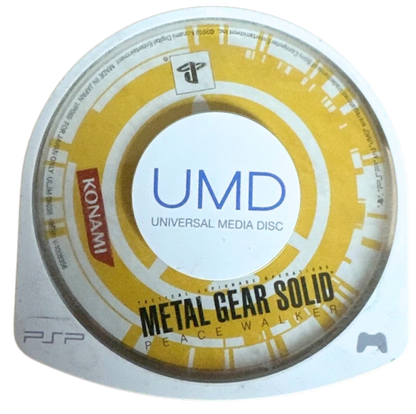 Metal Gear Solid: Peace Walker [JP Import] disc for PlayStation Portable (PSP) stealth action-adventure video game