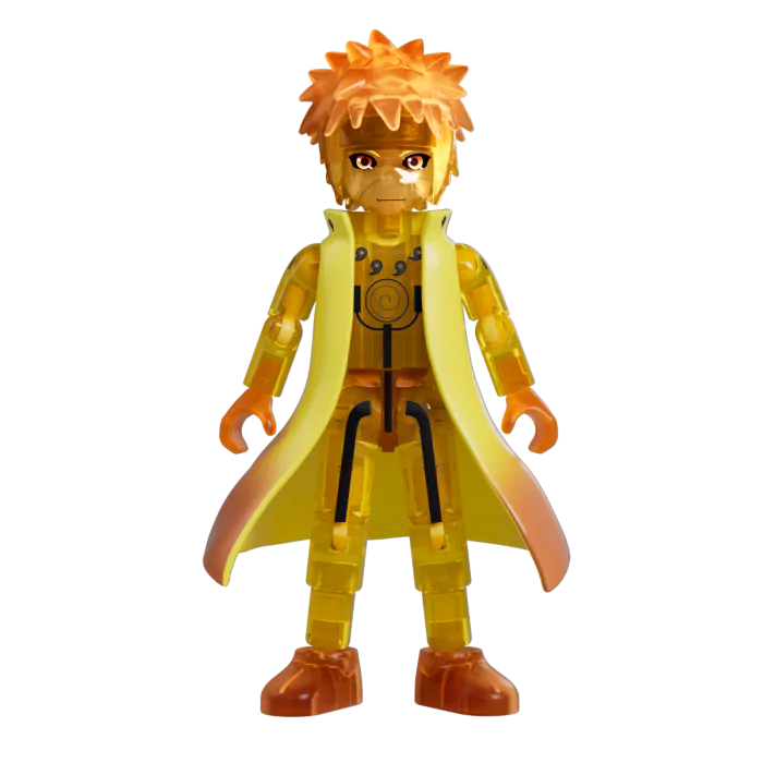 Blokees Naruto Galaxy Version Ultimate Bond blind box collectible series inspired design featuring buildable anime ninja character figures aesthetic mystery box assortment iconic Naruto universe friendships and rivalries themed mini models detailed stylized designs dynamic collectible display presentation