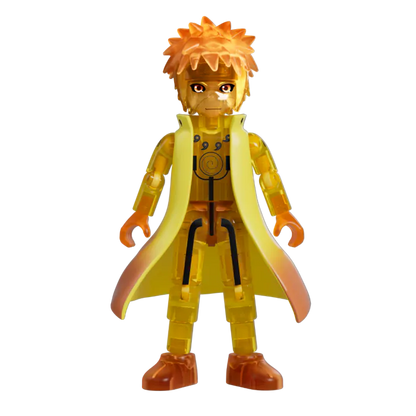 Blokees Naruto Galaxy Version Ultimate Bond blind box collectible series inspired design featuring buildable anime ninja character figures aesthetic mystery box assortment iconic Naruto universe friendships and rivalries themed mini models detailed stylized designs dynamic collectible display presentation