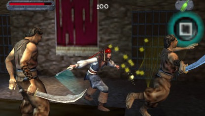 Pirates of the Caribbean Dead Man’s Chest for PSP action adventure video game featuring swashbuckling combat movie inspired levels iconic characters and portable Disney pirate experience gameplay