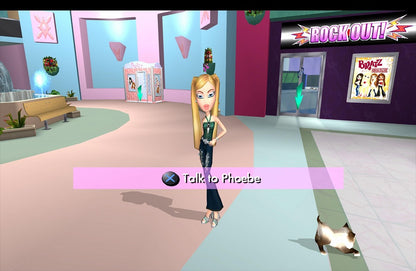 Bratz: Forever Diamondz for PlayStation 2 with fashion adventure and collectible styling theme gameplay