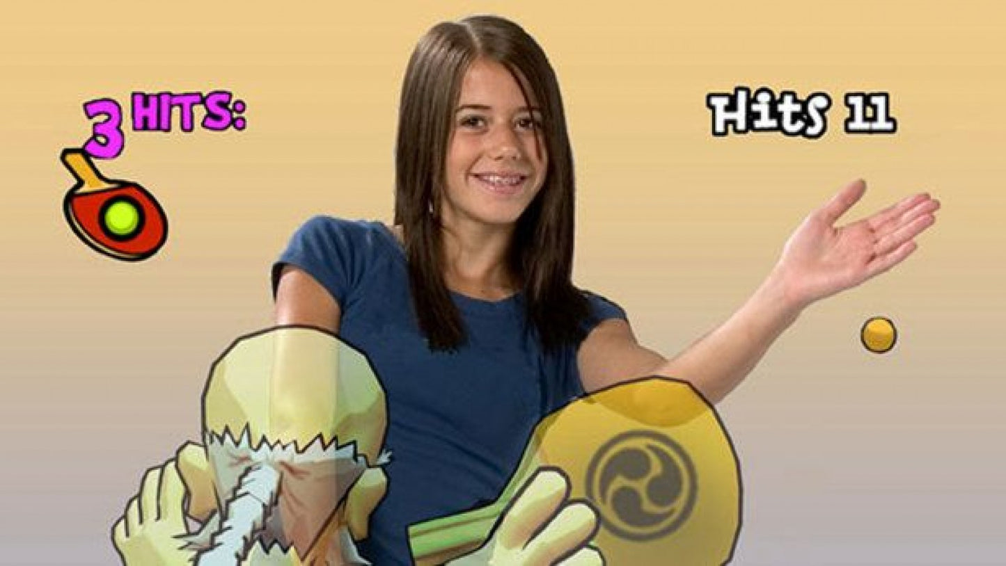 EyeToy: Play 2 gameplay for PlayStation 2 (PS2) motion-controlled party mini-game collection video game