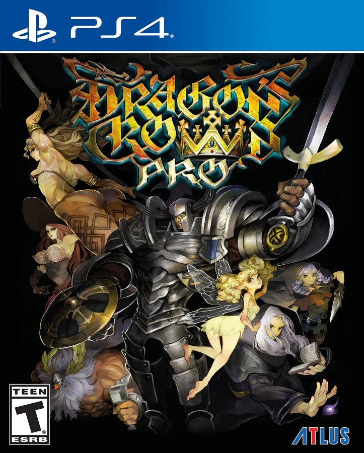 PS4 Dragon’s Crown Pro Battle Hardened Edition featuring special edition packaging and fantasy artwork cover art