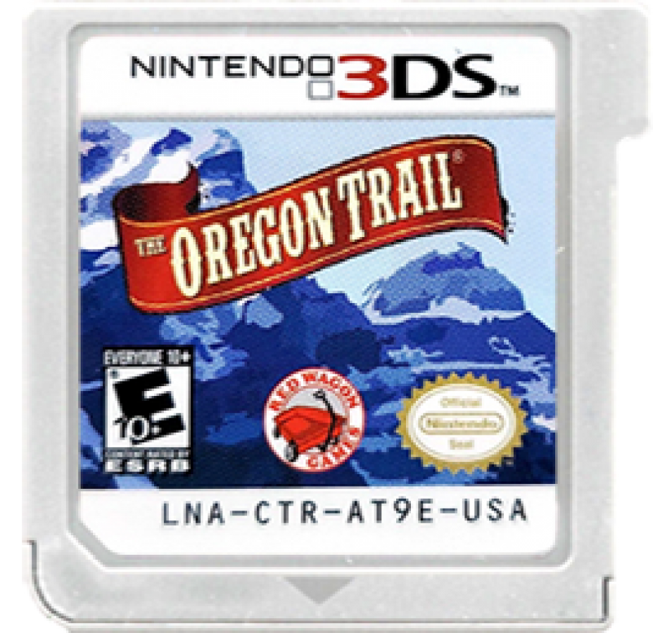 Oregon Trail cartridge for Nintendo 3DS (3DS) educational adventure video game