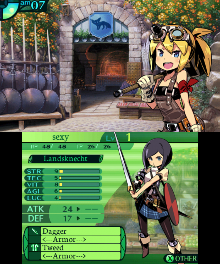 Etrian Odyssey IV Legends of the Titan Nintendo 3DS 3DS role playing dungeon crawler video game featuring first person dungeon exploration party customization turn-based battles character classes powerful skills map drawing treasure gathering challenging monsters and classic Nintendo 3DS 3DS gameplay collectible retro gaming appeal gameplay+