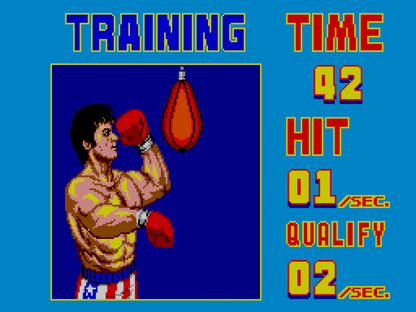 Rocky – Sega Master System (SMS) gameplay for boxing video game