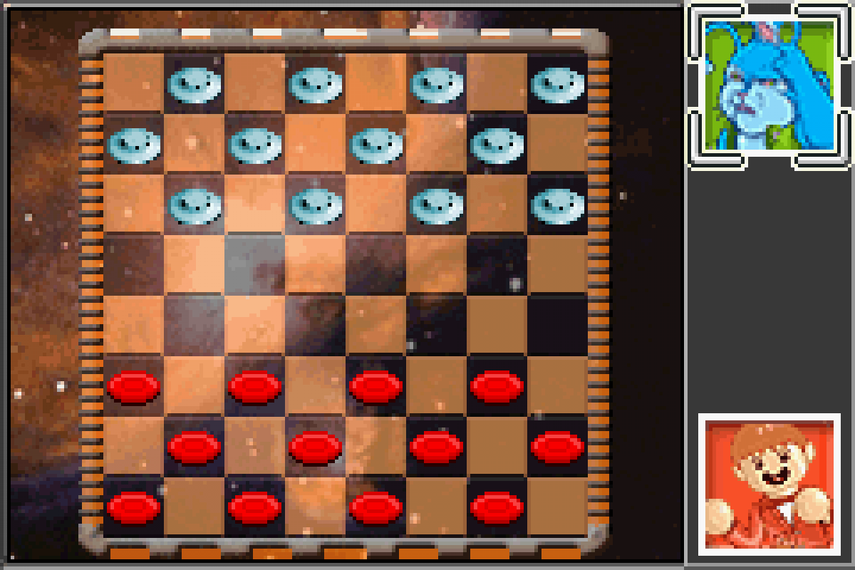 Board Game Classics for Game Boy Advance (GBA), gameplay for a retro video game featuring digital board game adaptations, strategy gameplay, multiplayer modes, and classic tabletop challenges