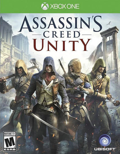 Assassin's Creed: Unity cover art for Xbox One (XONE) video game