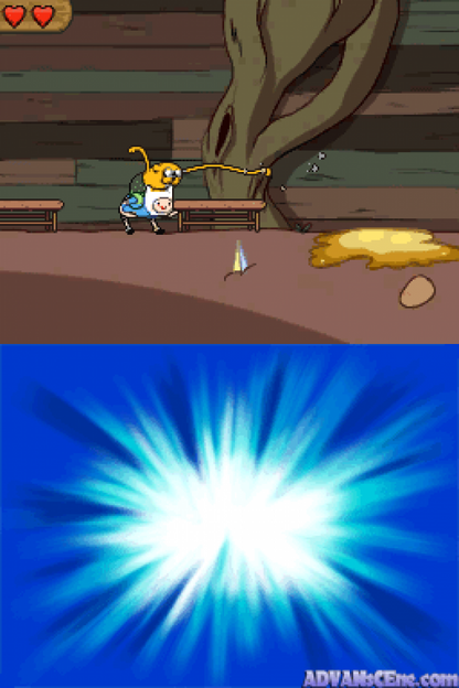 Adventure Time: Hey Ice King! Why'd You Steal Our Garbage?!! gameplay for Nintendo DS (DS) action adventure RPG video game