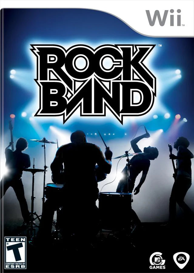 Rock Band cover art for Nintendo Wii (Wii) video game