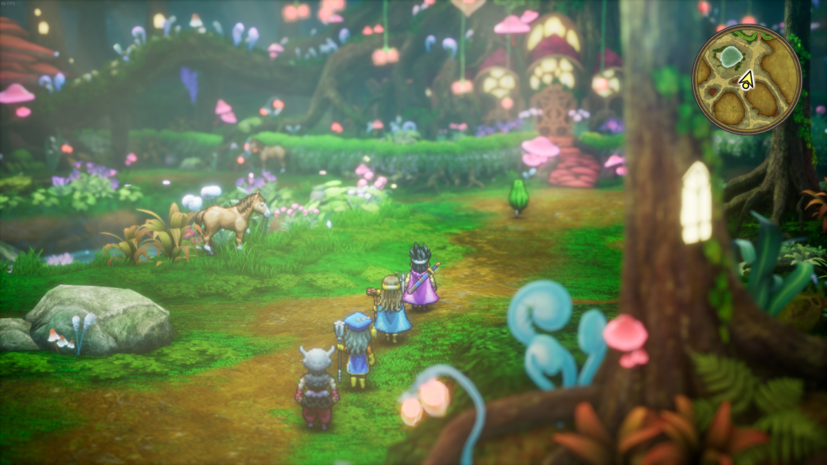 Dragon Quest III HD Remake Nintendo Switch game featuring classic JRPG adventure, turn-based combat, and beautifully updated HD pixel graphics gameplay