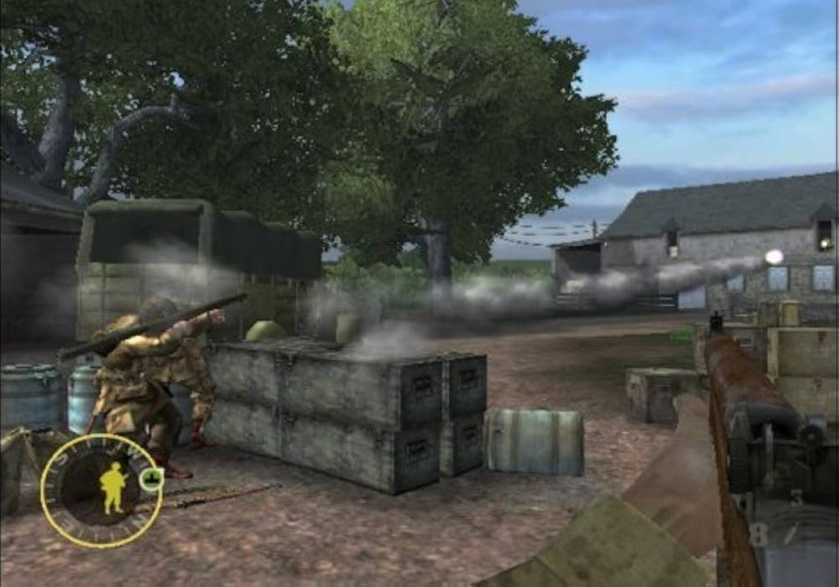 Brothers in Arms: Double Time gameplay art for Nintendo Wii (Wii) video game