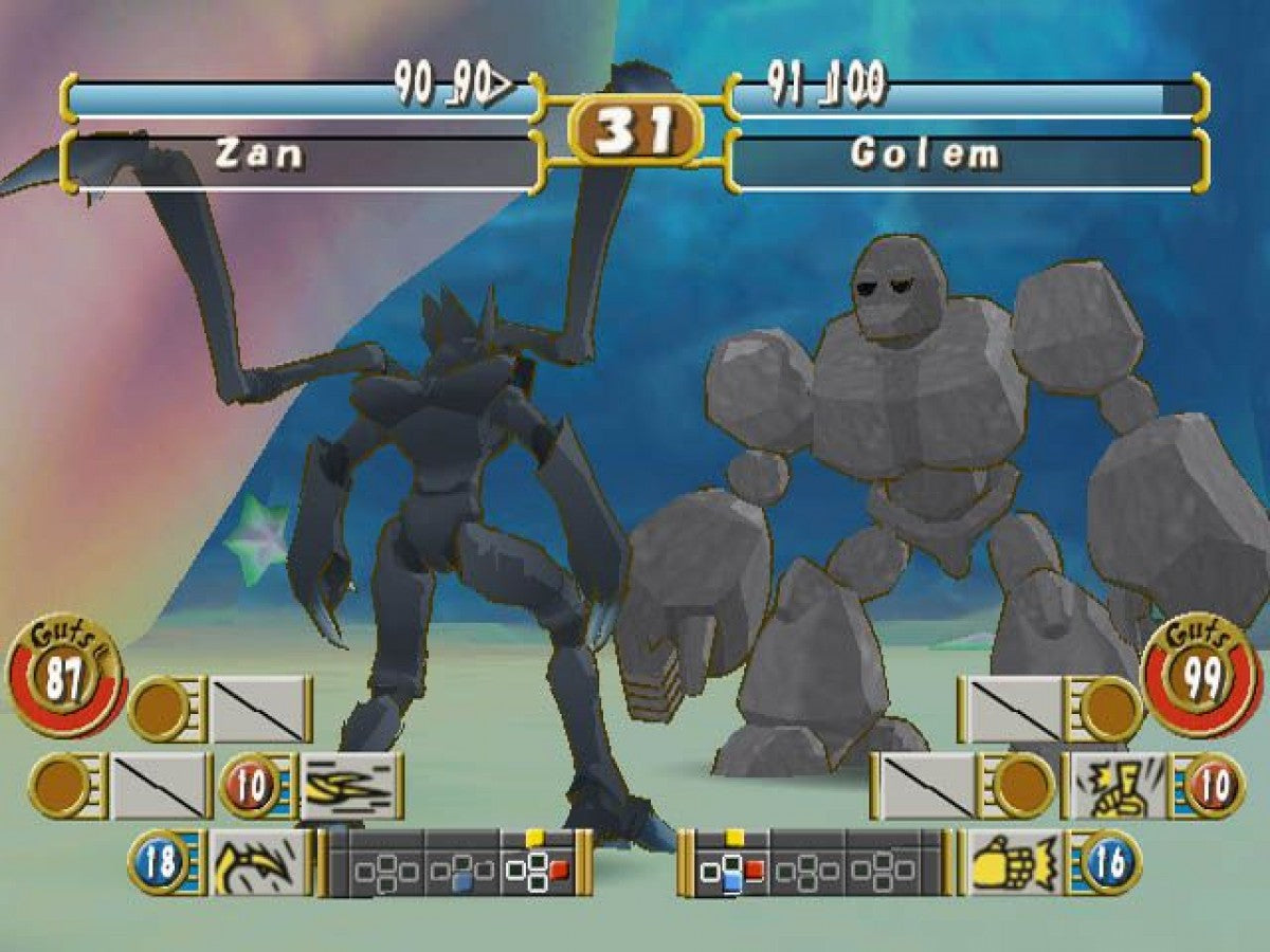 Monster Rancher 3 PlayStation 2 (PS2) monster breeding RPG video game gameplay