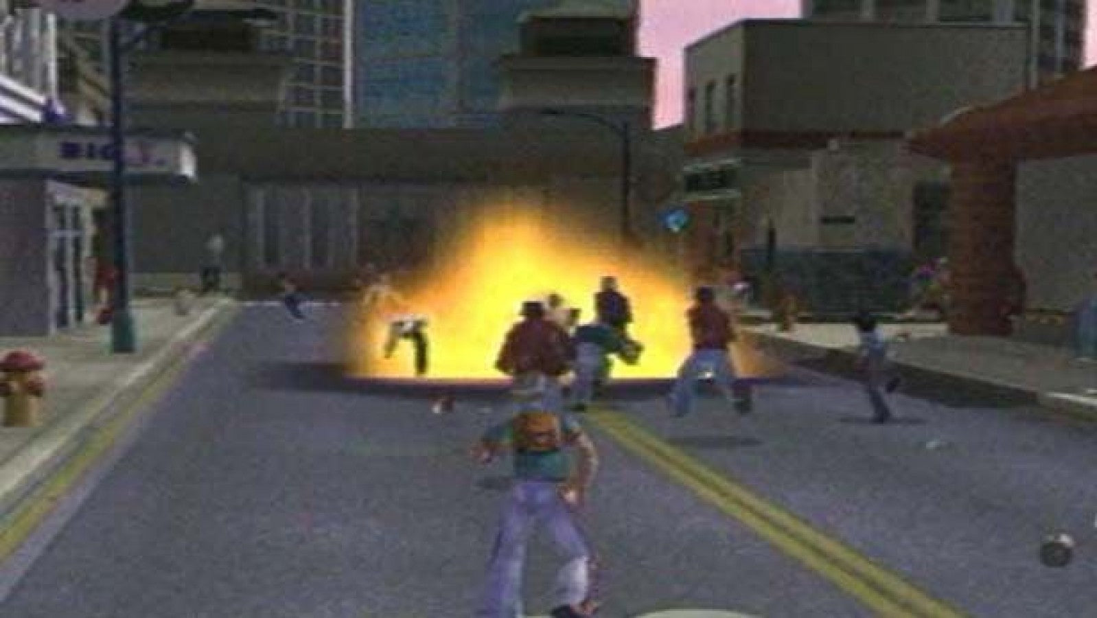State of Emergency – PlayStation 2 (PS2) video game gameplay, action beat 'em up.