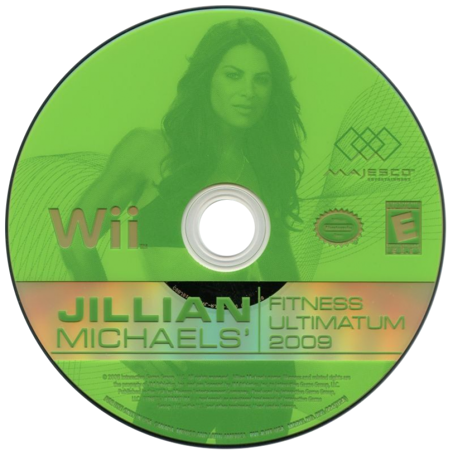 Jillian Michaels' Fitness Ultimatum 2009 – Nintendo Wii (Wii) fitness workout simulation video game disc