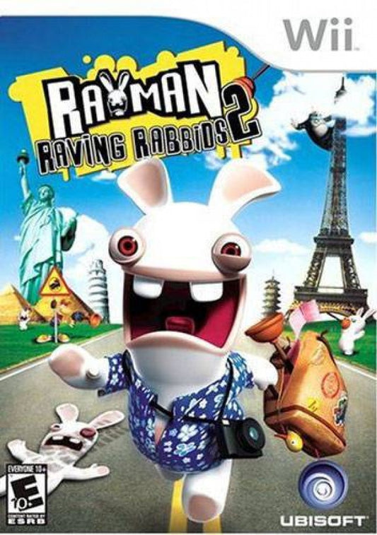 Rayman: Raving Rabbids 2 cover art for Nintendo Wii (Wii) video game