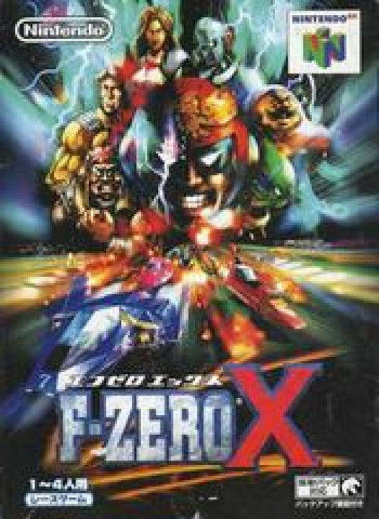 F-Zero X [Japanese Import] cover art for Nintendo 64 (N64) video game