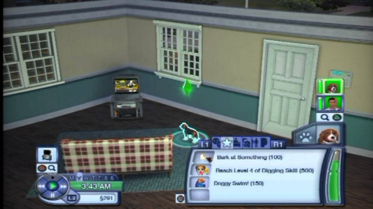 The Sims 3: Pets gameplay for PlayStation 3 PS3 video game