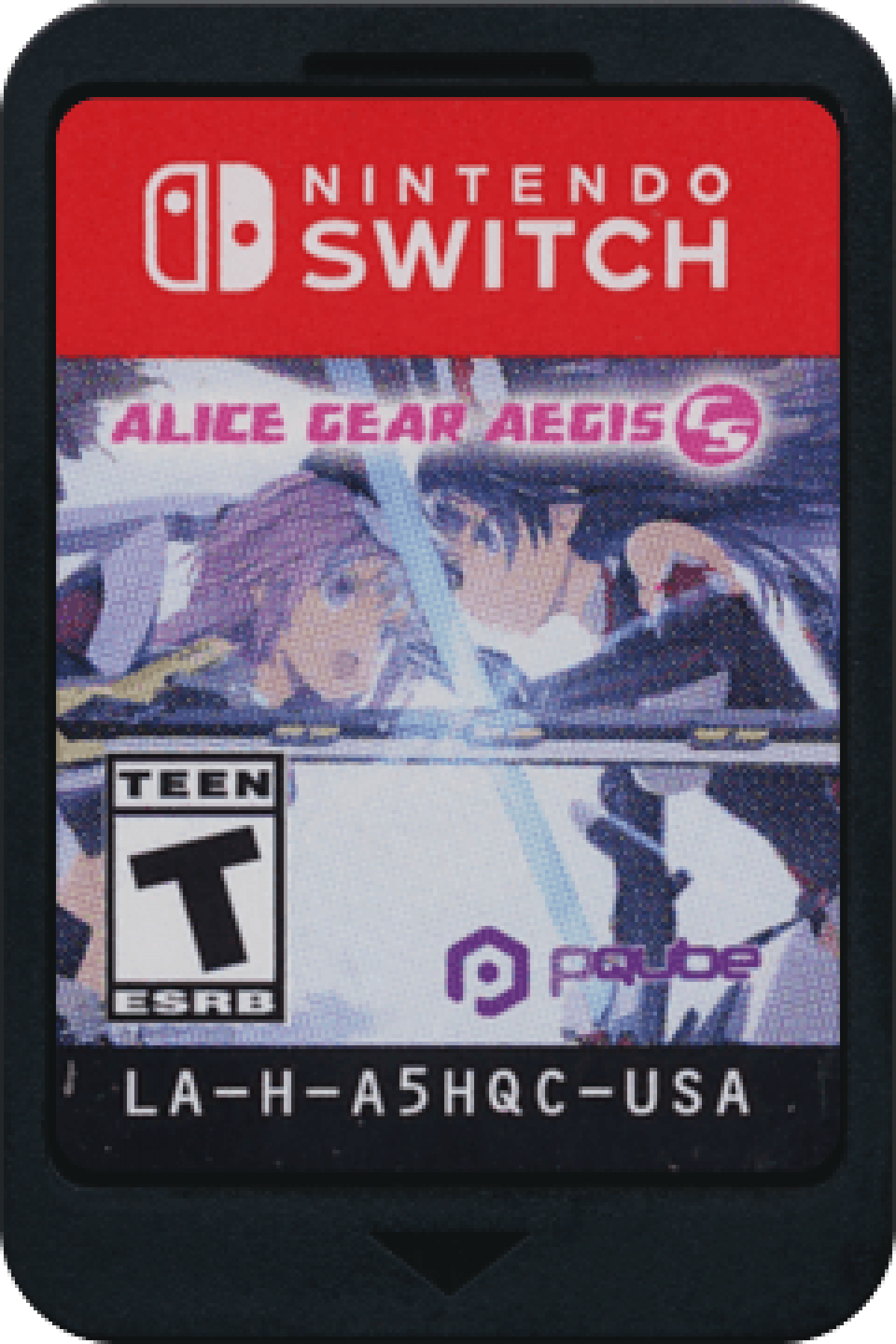 Alice Gear Aegis cartridge for Nintendo Switch (NS) video game 